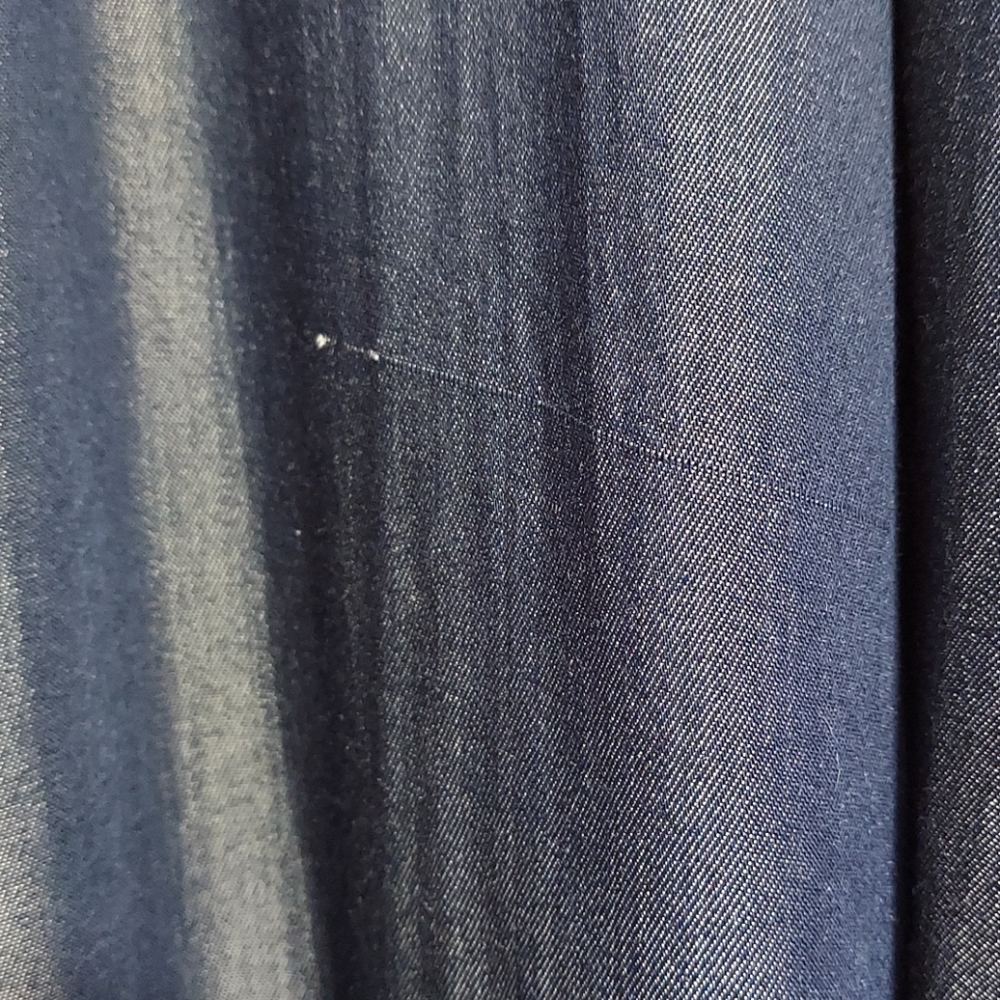 Fab'rik 100% Rayon Denim look halter dress - Picture 10 of 10